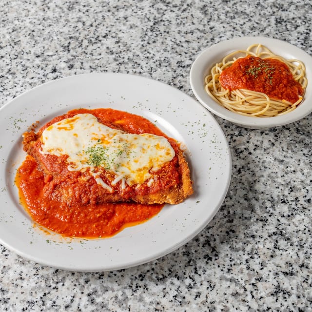 Chicken Parmigiana.