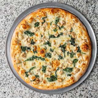 Chicken Alfredo Pizza