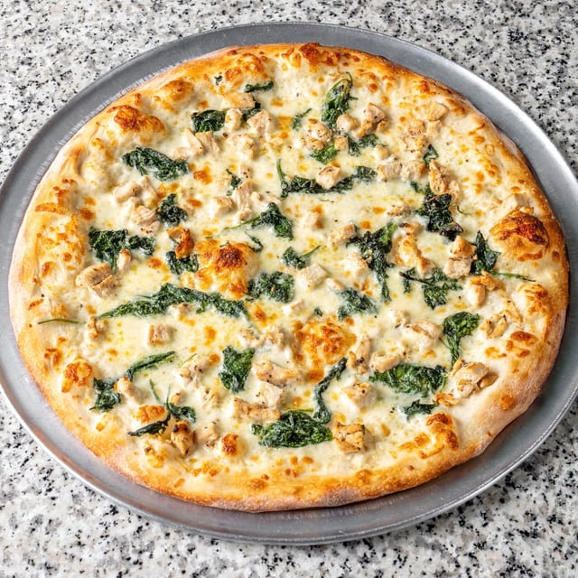 Ricotta Pizza.